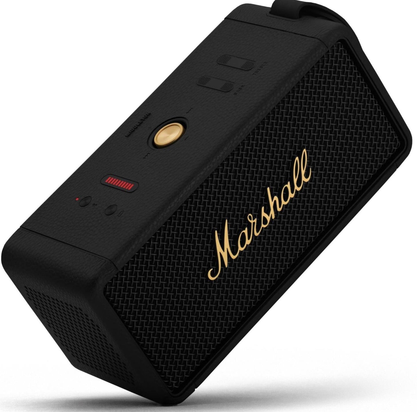 Marshall Middleton Speaker Waterproof Bluetooth Wireless Black/brass 252083