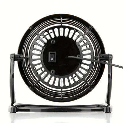 Fan Usb Desk With 360 Adjustable Settings - Black WQ2092385