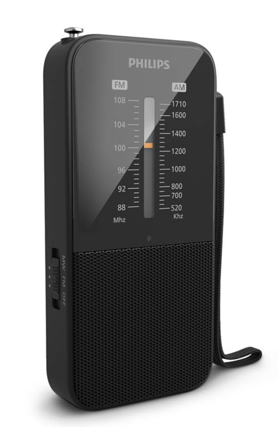 Philips Am/fm Pocket Radio 2x aaa TAR1509