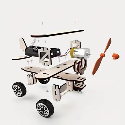 Wooden Kit - 3D Airplane Model HX643448