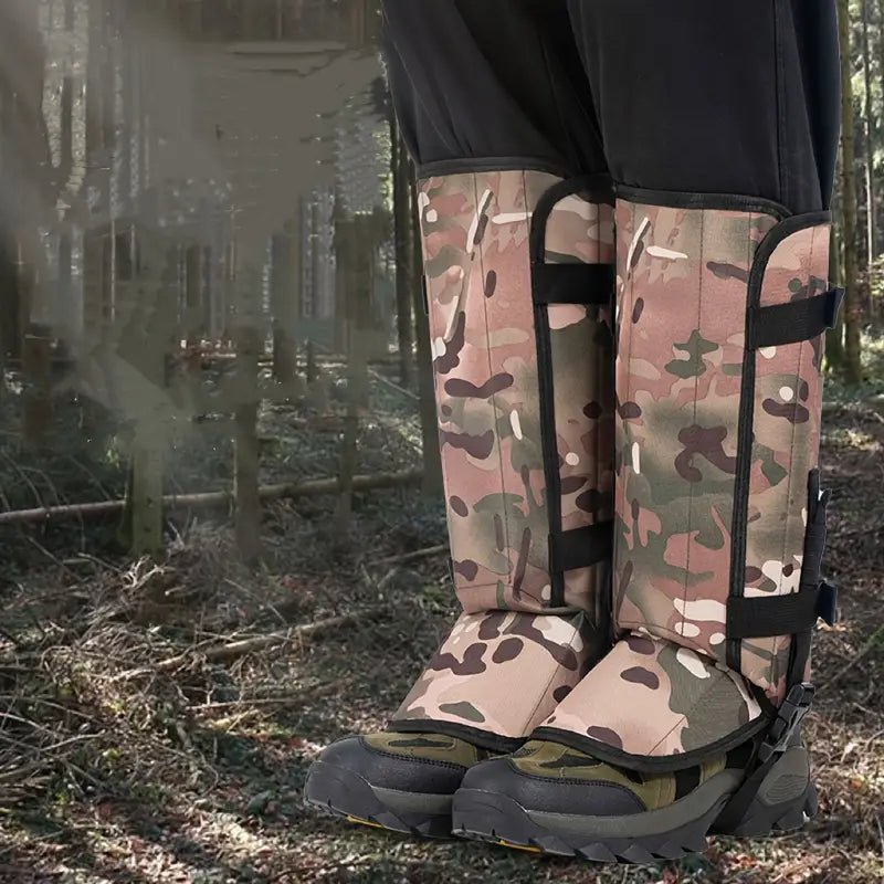 Snake-proof Gaiters: Waterproof Protection Leg Protector - Camouflage (MC48637)