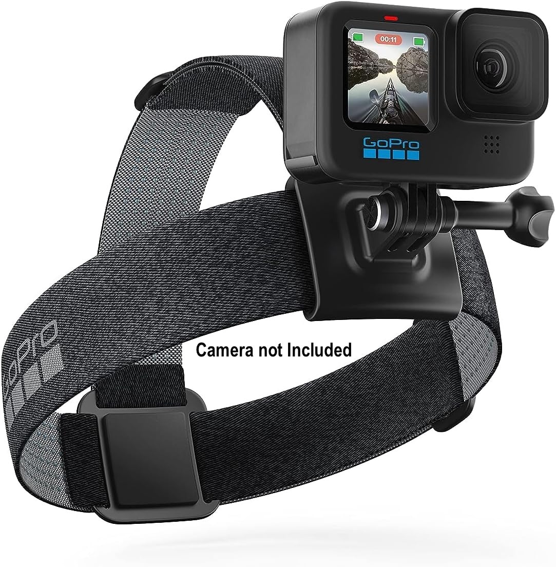 GOPRO Head Strap 2.0 & Camera Clip Mount ACHOM-002