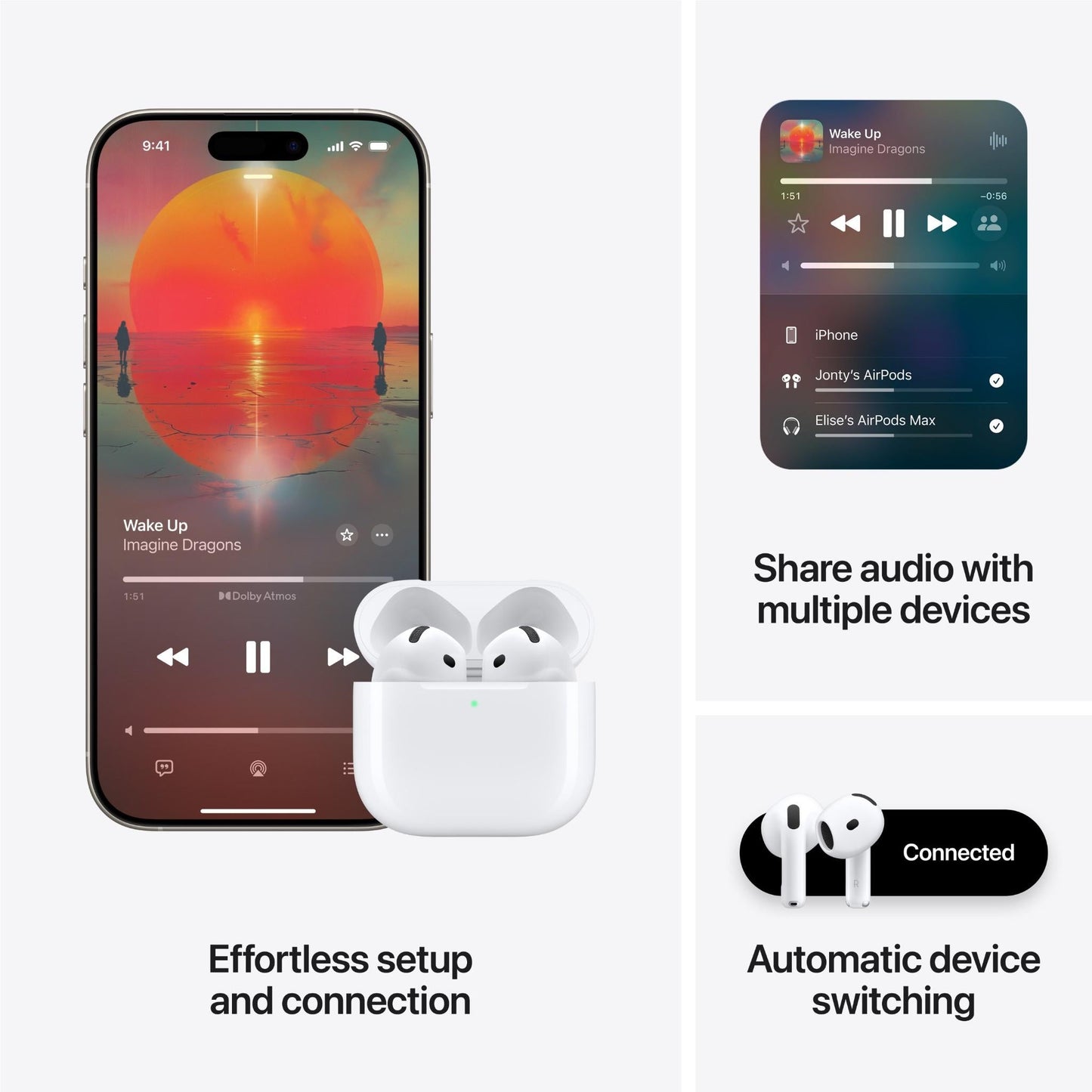Apple AirPods 4 with Active Noise Cancellation 6331741 MXP93ZA/A