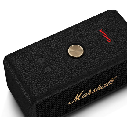 Marshall Emberton III Portable Bluetooth Speaker Black & Brass 254086