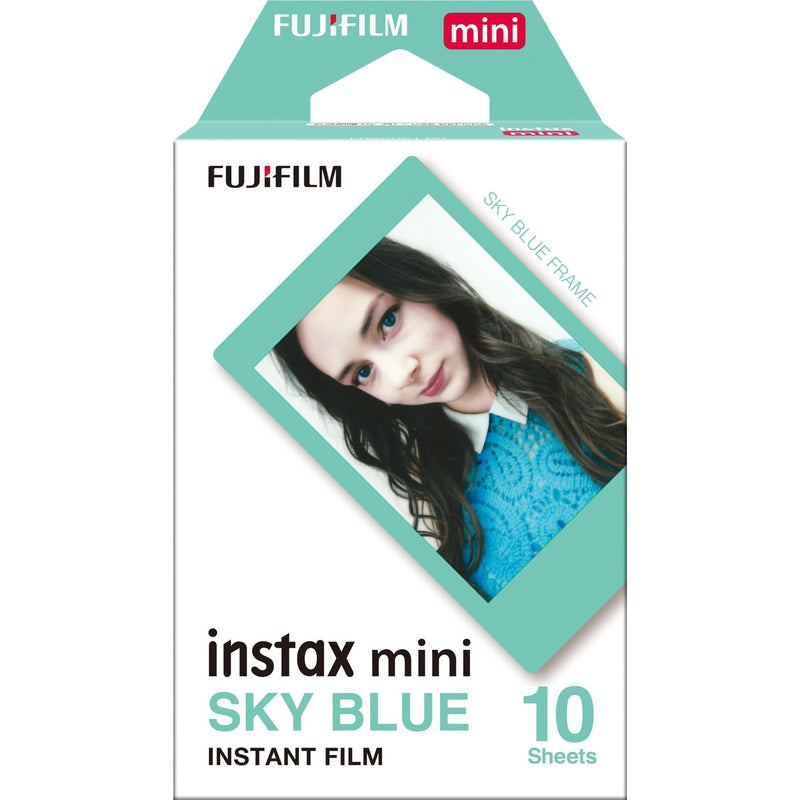 Fuji Instax Mini 12 Pastel Blue Camera Bundle 88410