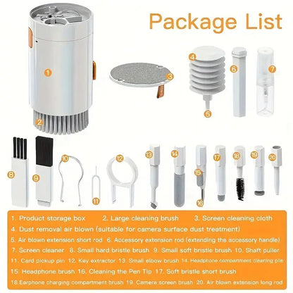 Cleaning Brush Kit 20 In 1 Multi-function MF61668
