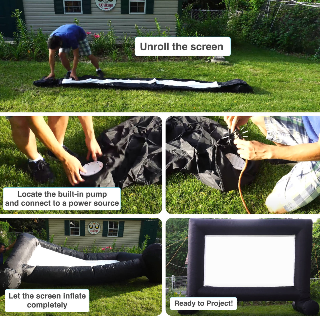 Laser Precision Outdoor Gaming Projector Bundle PJ-GBFH12-105