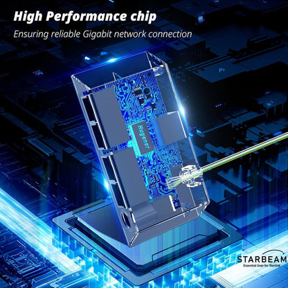 Starbeam Starlink 4 Port Gigabit Ethernet Adaptor Mini/gen 3 SAT-SB-00107