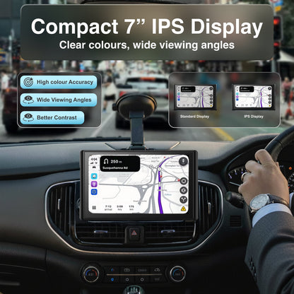 Laser Carplay Android Auto 7in Dual Camera Kit Navc-7dcp-199