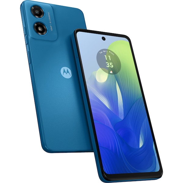 Telstra Prepaid Motorola GO4S 4GX 6.6in Blue TEPPMOGO4SBLU