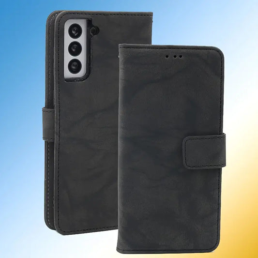 Samsung S24fE Flip Wallet Card Slot Protective Case Black UC583176