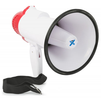 Vonyx Megaphone 20w Siren 4xd Batteries MEG020