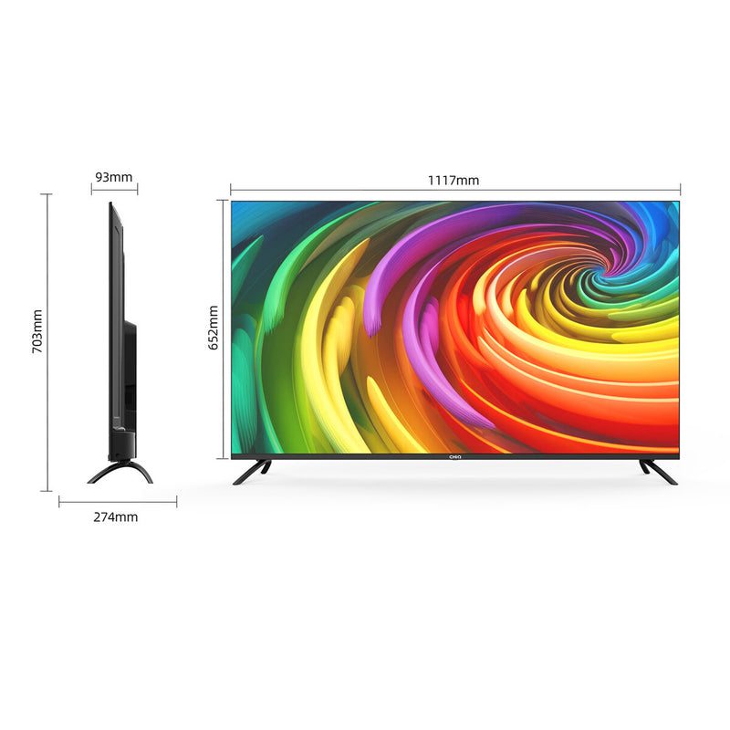 CHIQ 50" LED LCD 4K Smart Tv Netflix Youtube Google Tv HDMI 2.1 U50G7PG