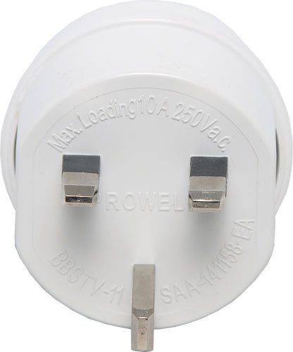 Australia / NZ To UK Travel Power Adapter A0307A