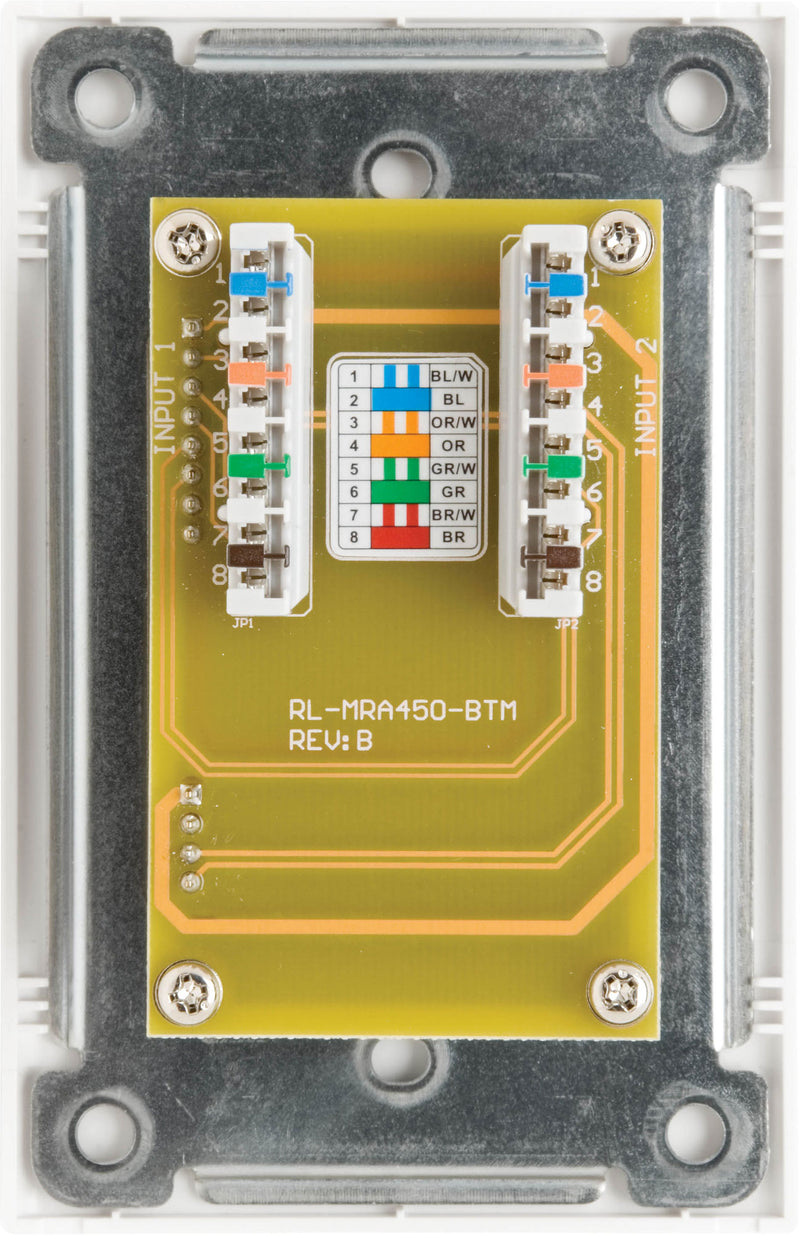 Wallplate RL-MRA450 Remote Zone Input A1035