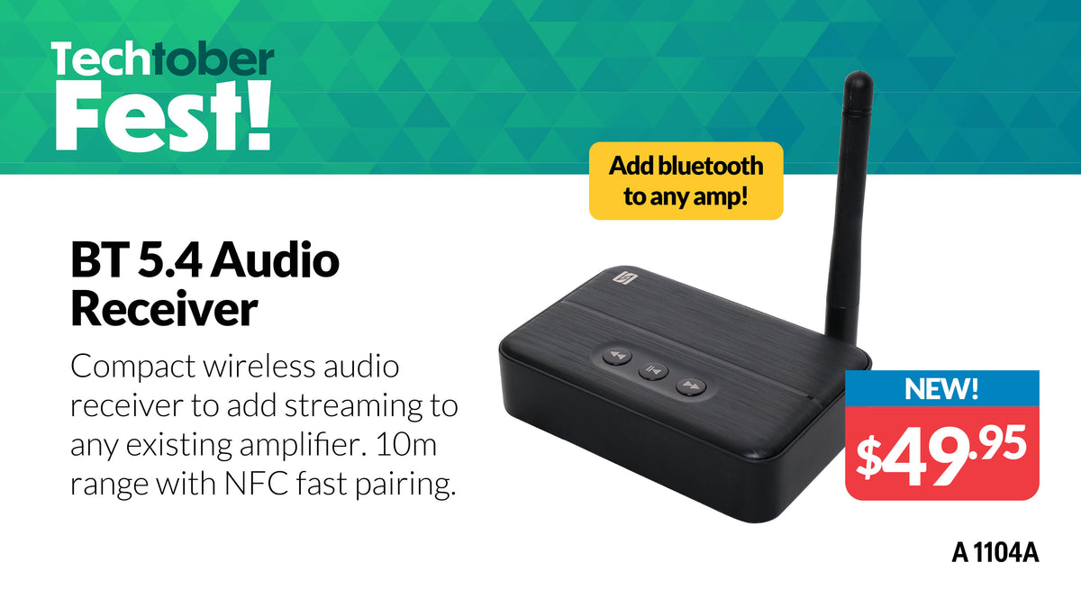 Bluetooth 5.4 Home Theater Receiver A1104A