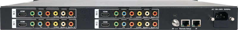 HD-4002DM Quad Input HDMI DVB-T HD Digital Modulator A1130