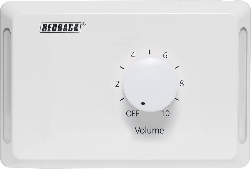 Volume Control 10W 100V Line Clipsal Pro - Horizontal White A2234A