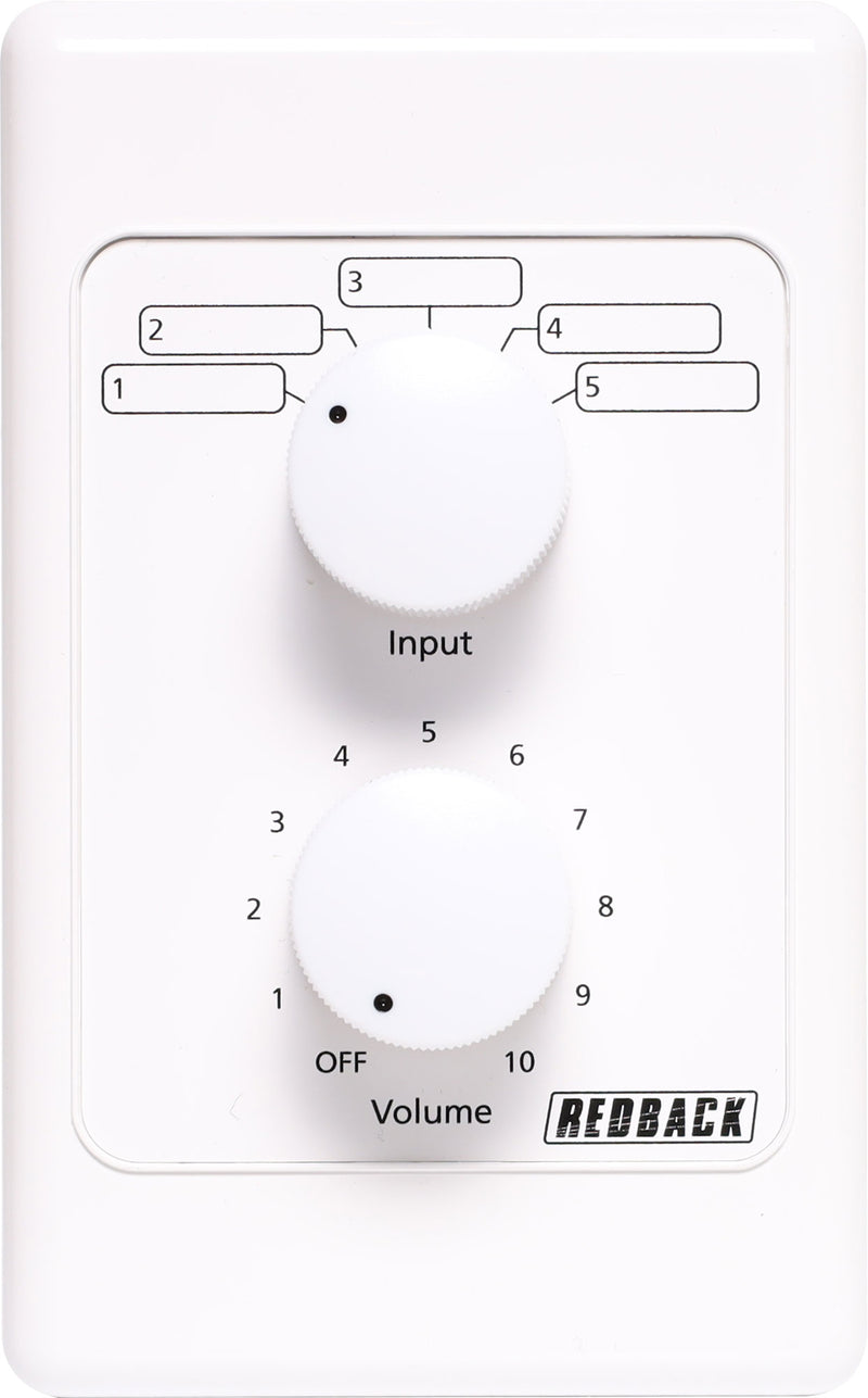 Volume Control 40w 100v Line With 5 Way Input Switching A2275