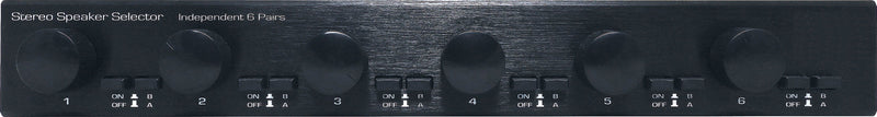 6 Zone 300W Speaker Switcher With Volume Control A2387A