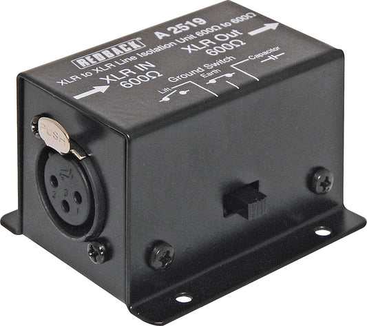 Signal Processors Line Isolation Transformer 600 ohms to 600 ohms XLR A2519