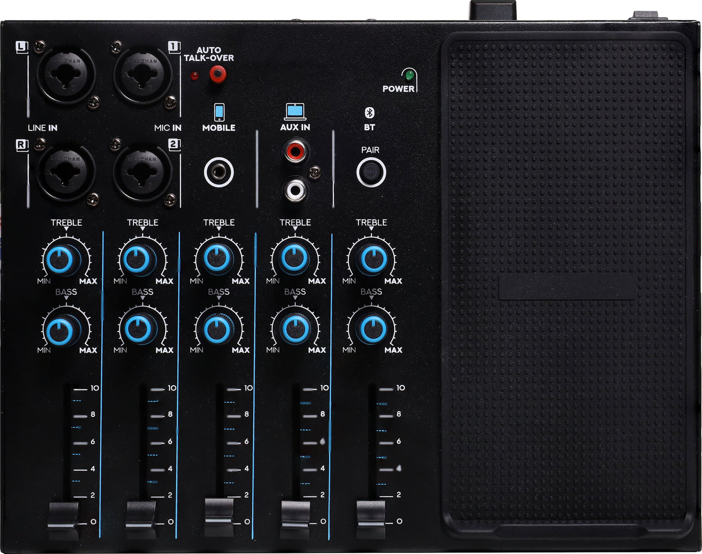 Redback 5 Ch Mixer Bluetooth A2548A