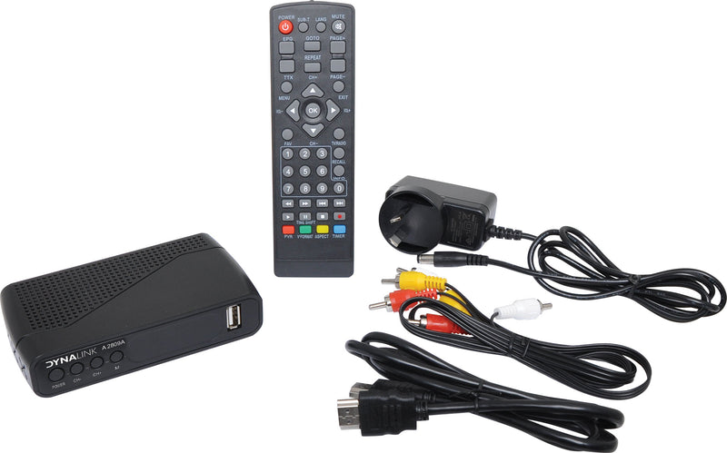 Dynalink HD Digital Terrestrial 12V Set Top Box A2809A