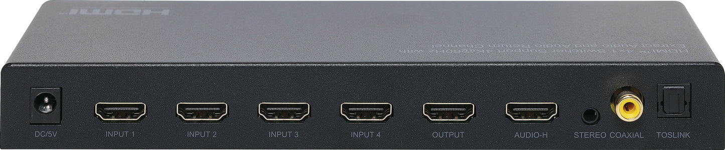 HDMI Switcher 18Gbps 4 Way A3081F