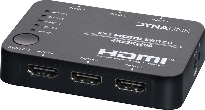 HDMI Switcher 18Gbps 5 Way A3089A