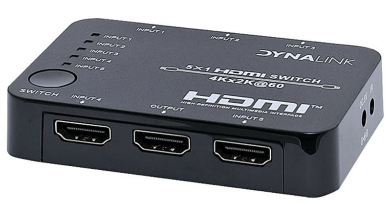 HDMI Switcher 18Gbps 5 Way A3089A