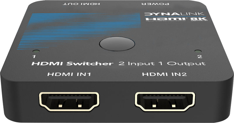 HDMI Switcher 48Gbps 2 Way 8K 60Hz A3104