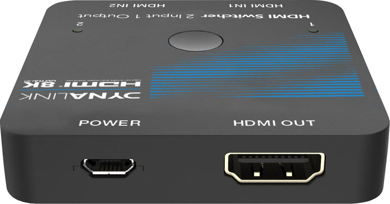 HDMI Switcher 48Gbps 2 Way 8K 60Hz A3104