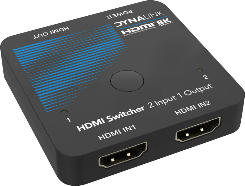 HDMI Switcher 48Gbps 2 Way 8K 60Hz A3104