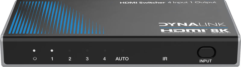 HDMI Switcher 48Gbps 4 Way 8K 60Hz A3105