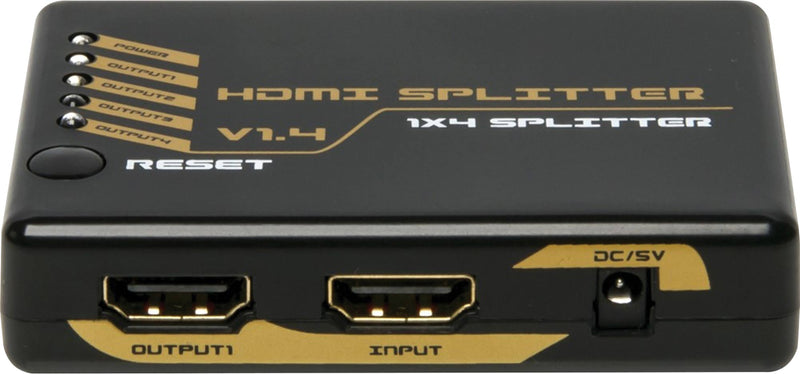 HDMI Splitter 4 Way V1.4a 10.2Gbps Bandwidth A3128A