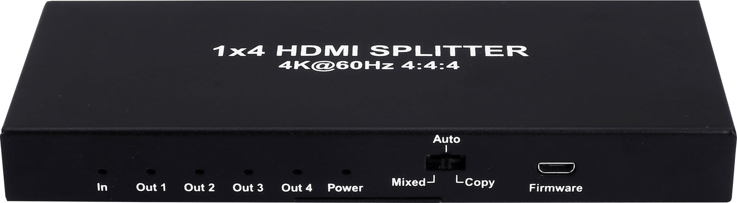 HDMI Splitter 4K 1x4 V2.0 18GBps Bandwidth A3135F