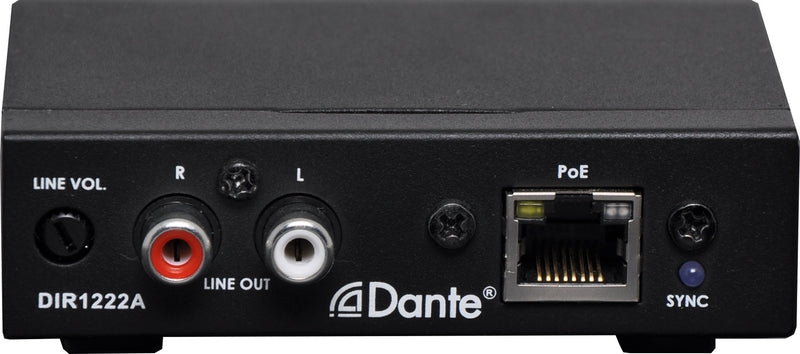 Audio Over IP Dante POE Receiver A3164