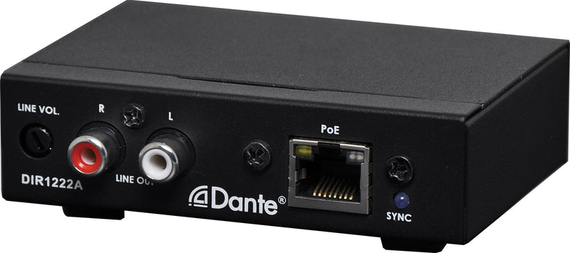 Audio Over IP Dante POE Receiver A3164