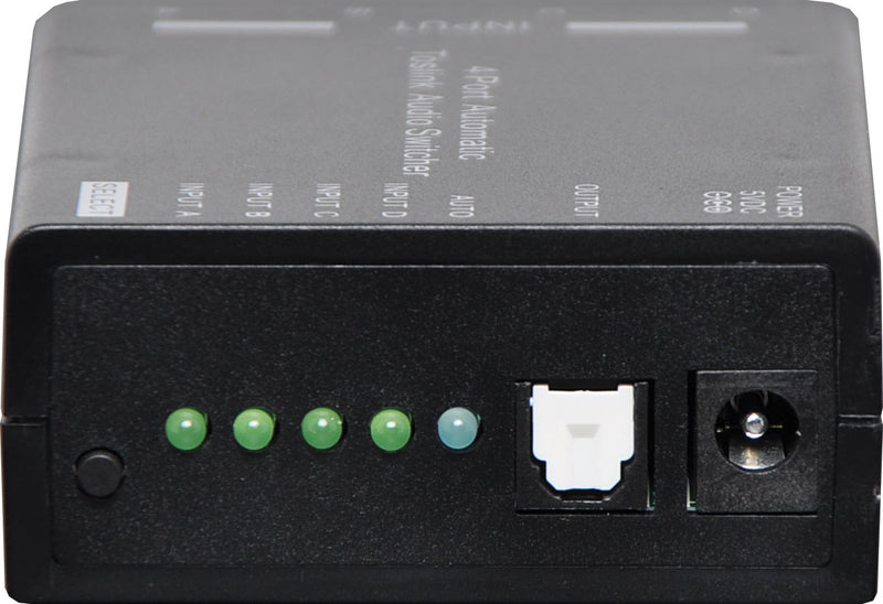 4 Way Auto Toslink S/PDIF Switcher A3212