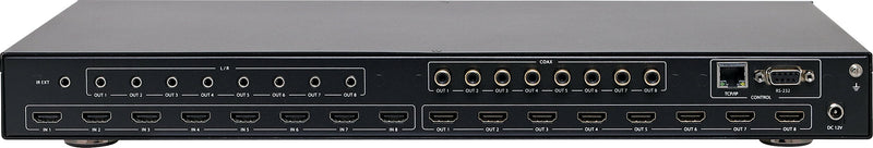 HDMI Switcher 4k 8 In To 8 Out Audio HDMI Matrix Switcher A3449B