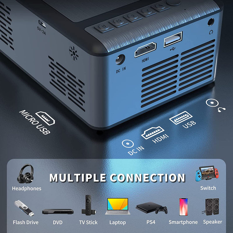 Projector Mini LED With Wi-Fi Mirroring A3615