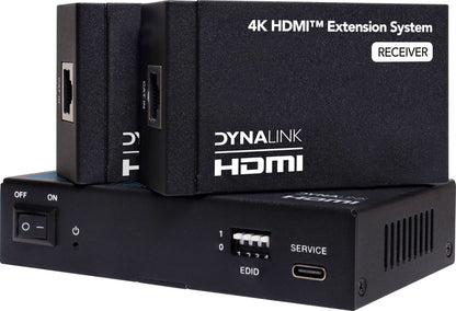 Hdmi Splitter Cat 6 2 Way Splitter Balun Extender System A4133