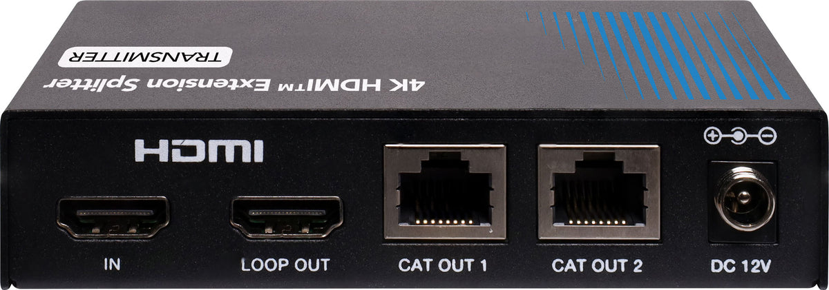 Hdmi Splitter Cat 6 2 Way Splitter Balun Extender System A4133