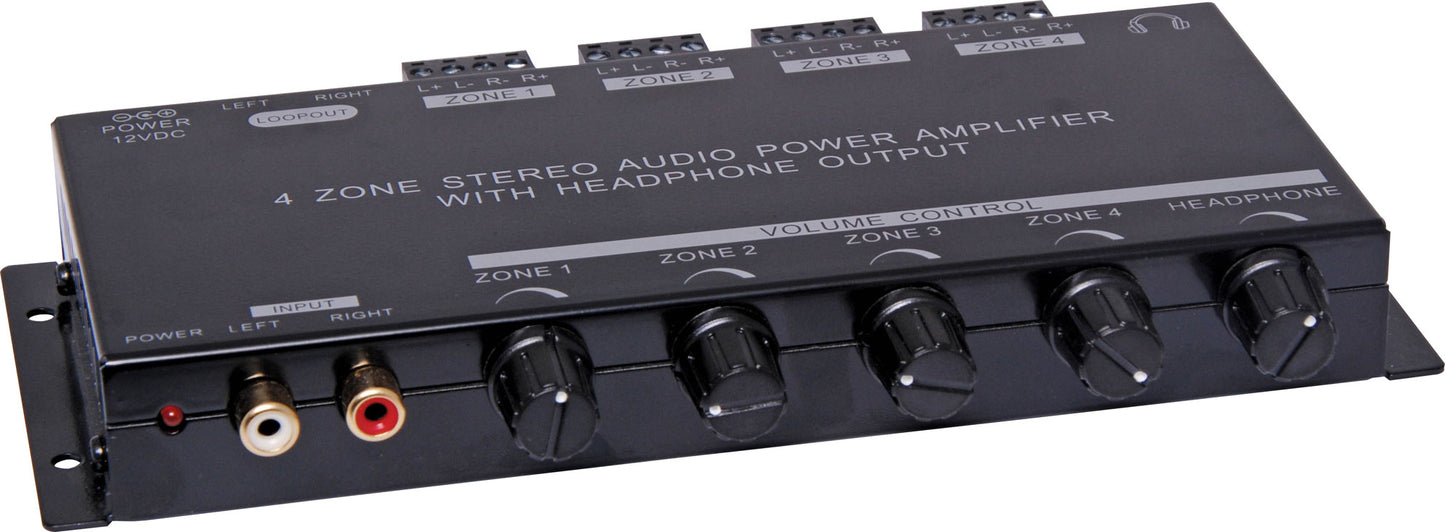 Stereo Amplifier 4 Zone 30W A4198