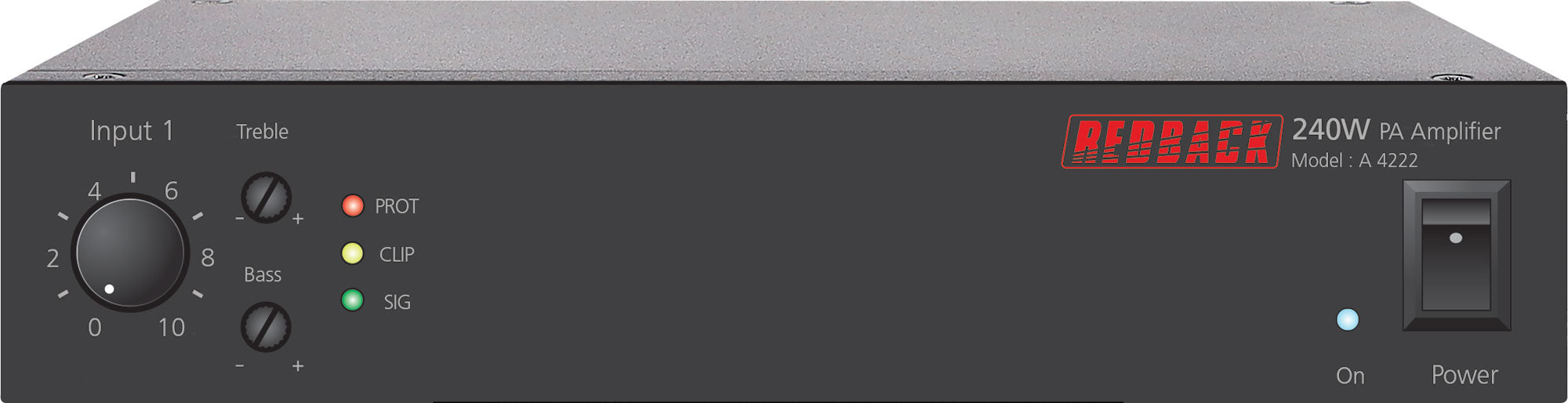 Amplifiers 240W Public Address (PA) Zone Amplifier A4222 – Leading Edge ...