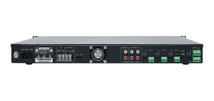 PA Mixer Amplifier Compact 100V Class D Bluetooth 120W  A4260B