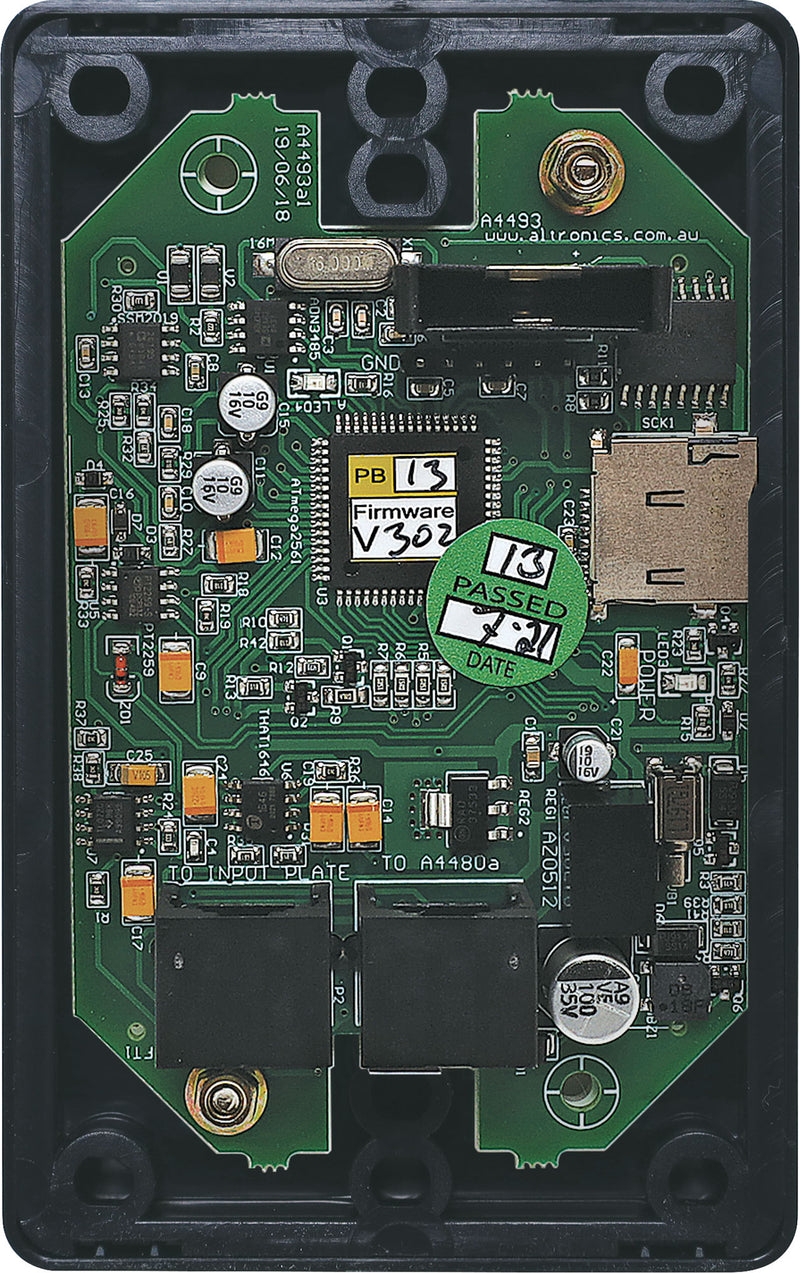 Touchscreen Source Switching Black Wall Plate to suit A4480B A4496