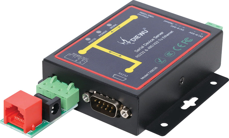 Serial To Ethernet Converter Network Connection Pack A4498