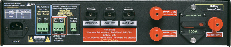 6A 24V Battery Charger Sealed Lead Acid (SLA) A4506