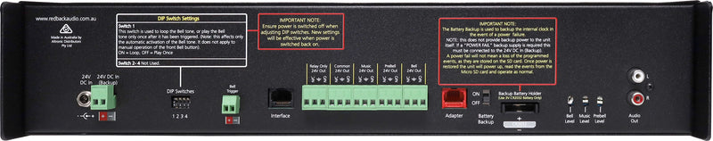 Yearly Programmable School Timer A4510B